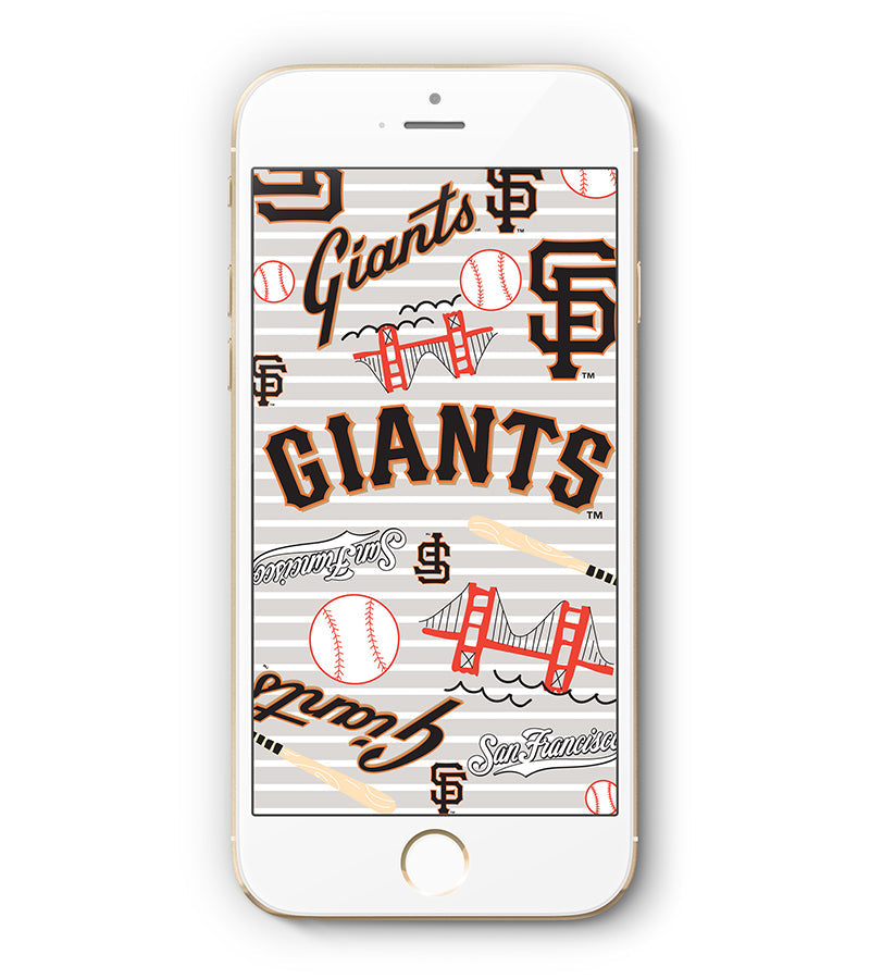 MLB Diaper Print Wallpapers