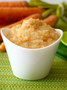 Spiced Carrot and Ginger Puree by Weelicious