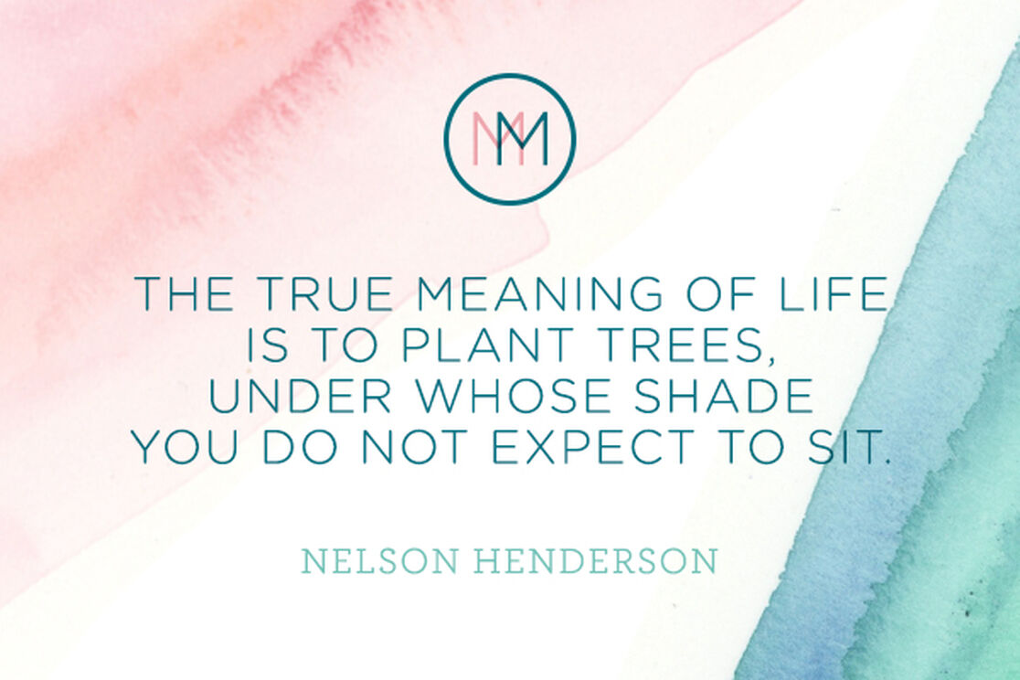 Monday Meditation: Planting a Future