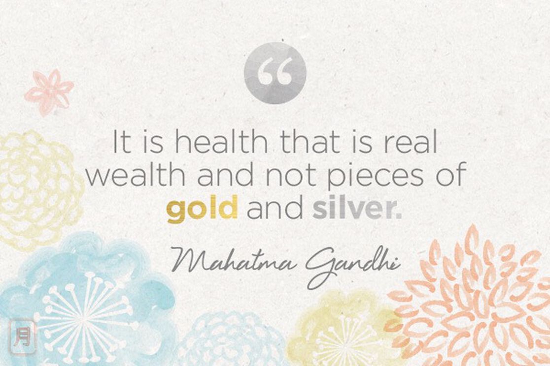 Monday Meditation: Gandhi on Health