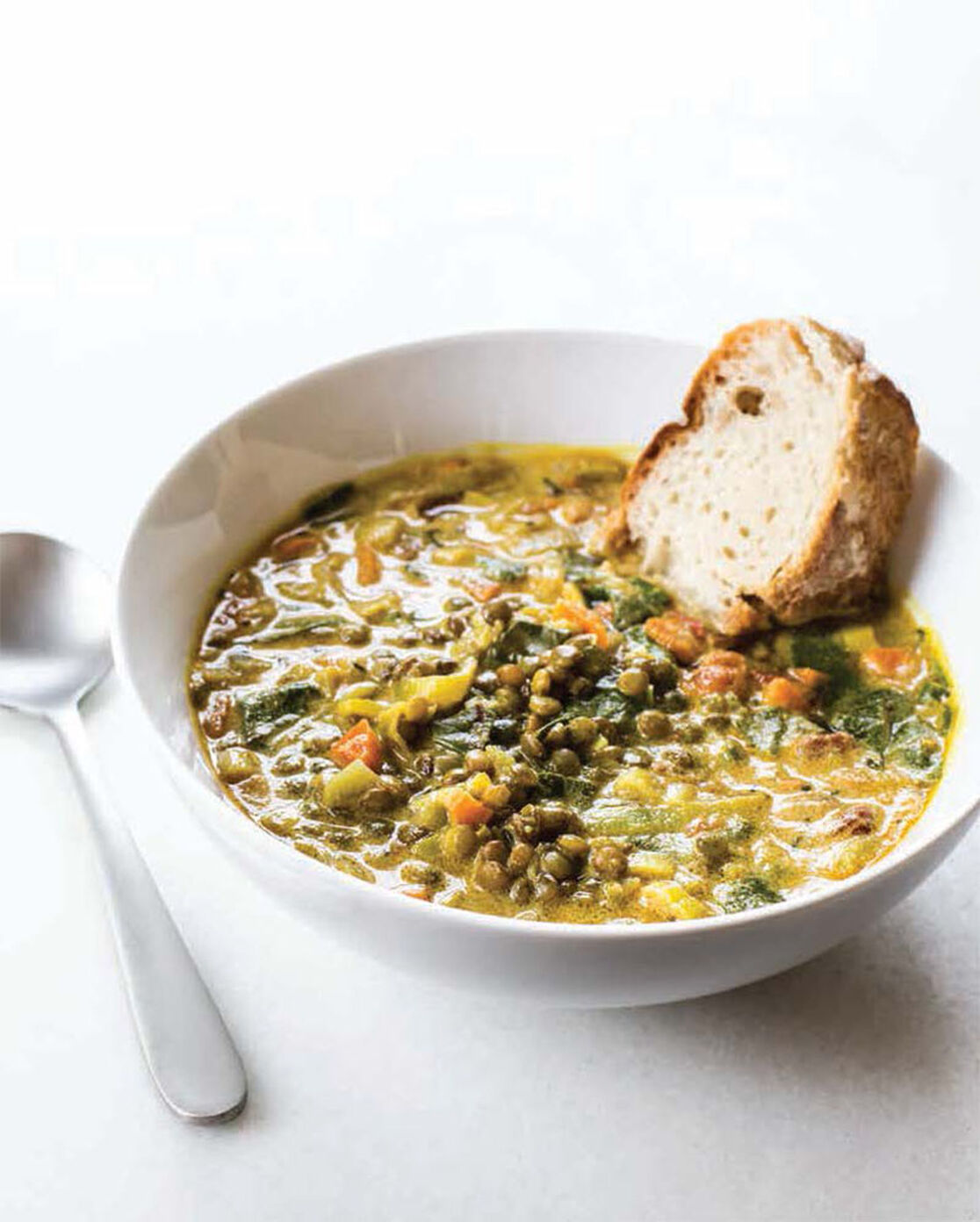 Golden French Lentil Stew for Your Soup Weather Cravings
