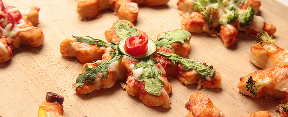 #Honestgoodness Recipe: Snowflake Pizza