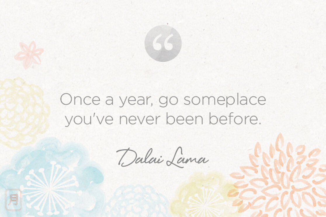 Monday Meditation: Dalai Lama on Fall Adventures