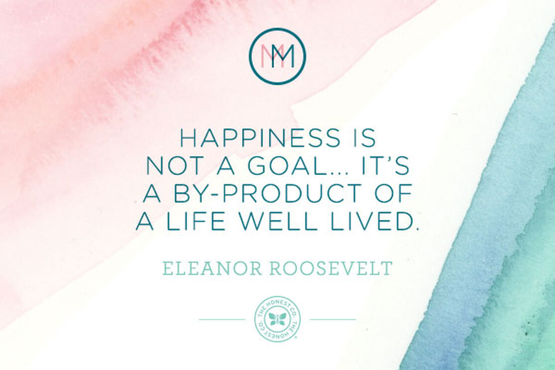 Mindful Monday: Eleanor Roosevelt on Happiness