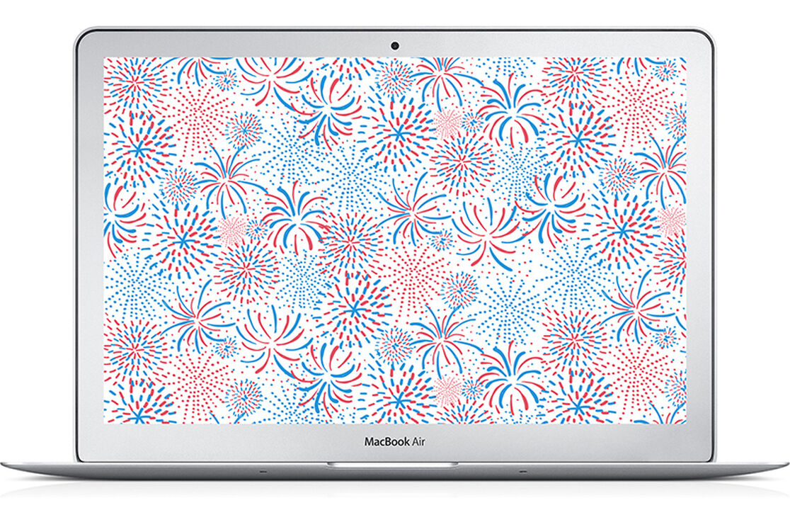 Free Download: Wallpaper Inspired by Our Fireworks Diaper Print!