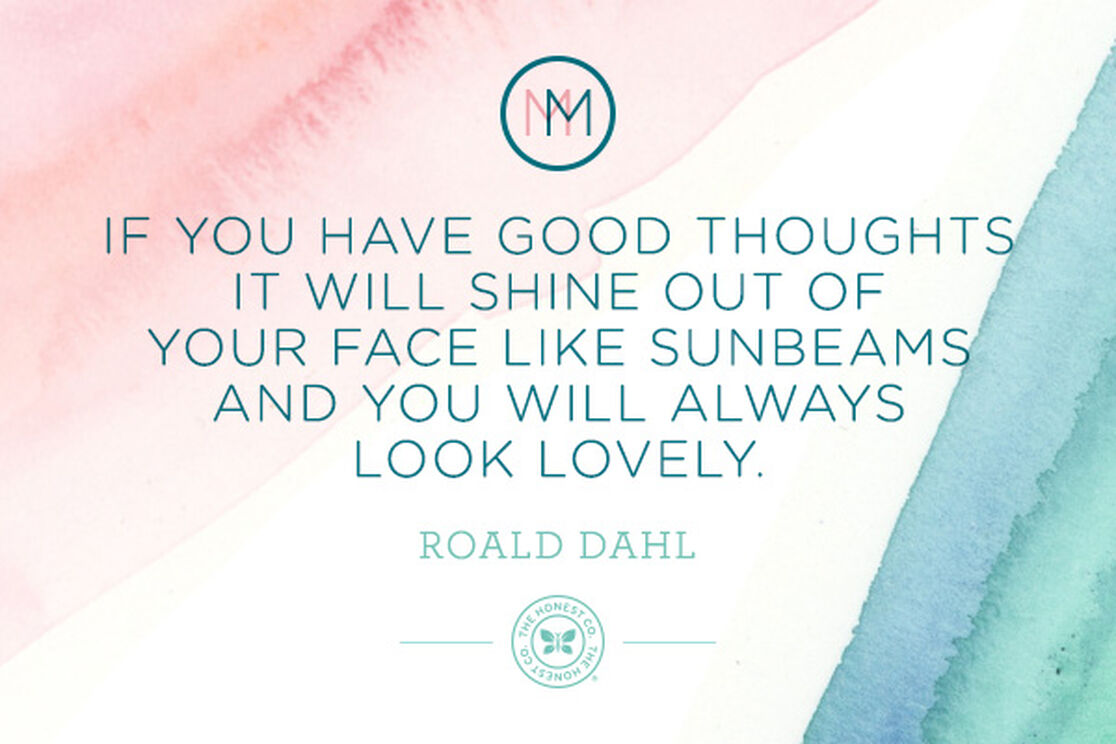 Mindful Monday: Roald Dahl on Positive Thoughts