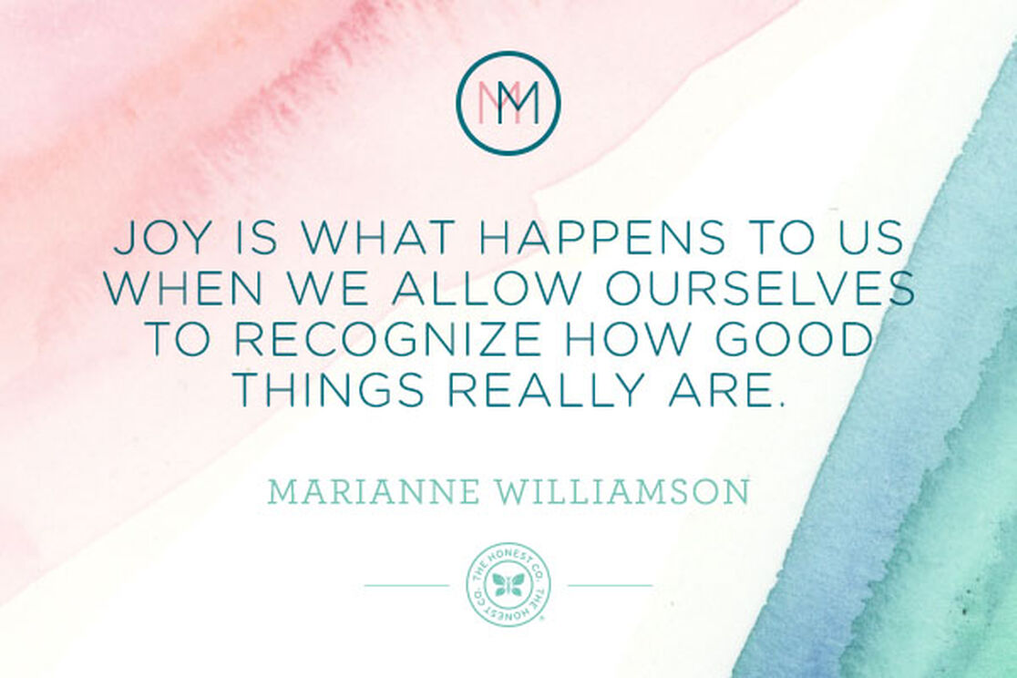 Mindful Monday: Marianne Williamson on Joy