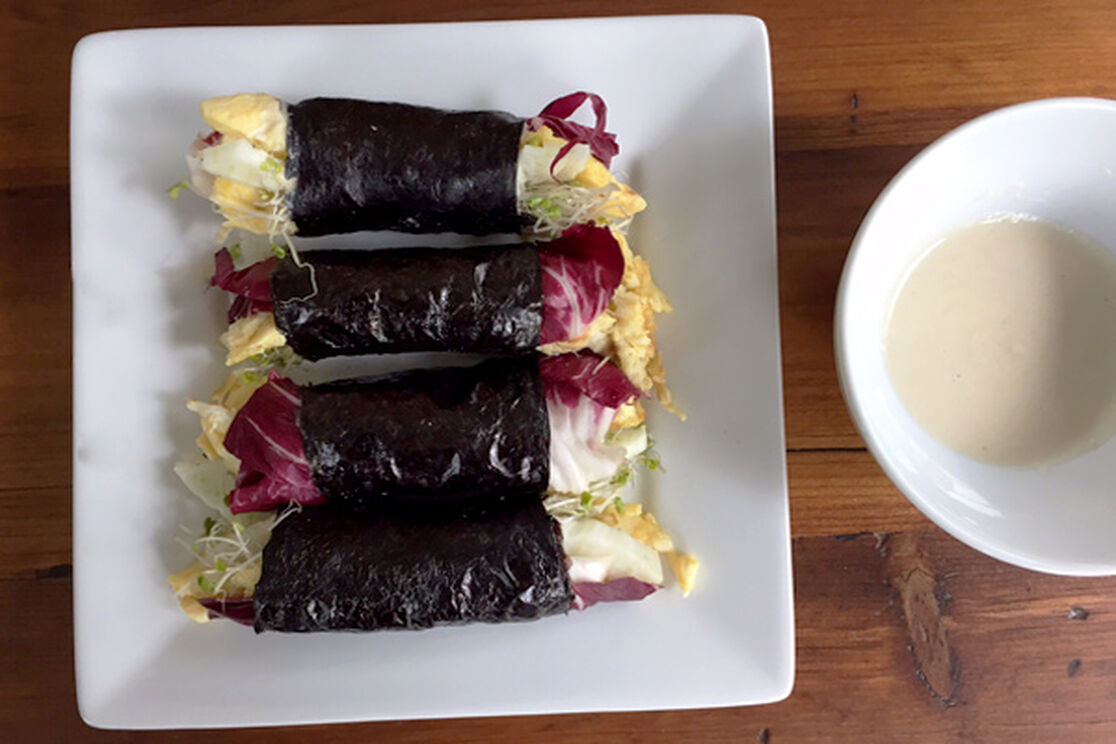 That&rsquo;s a Wrap! Sesame Egg Nori Wraps