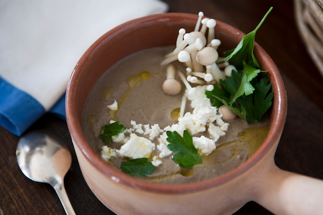 Velvety Mushroom Soup