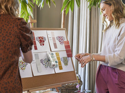 Behind the scenes of our new Clean Conscious diaper collection