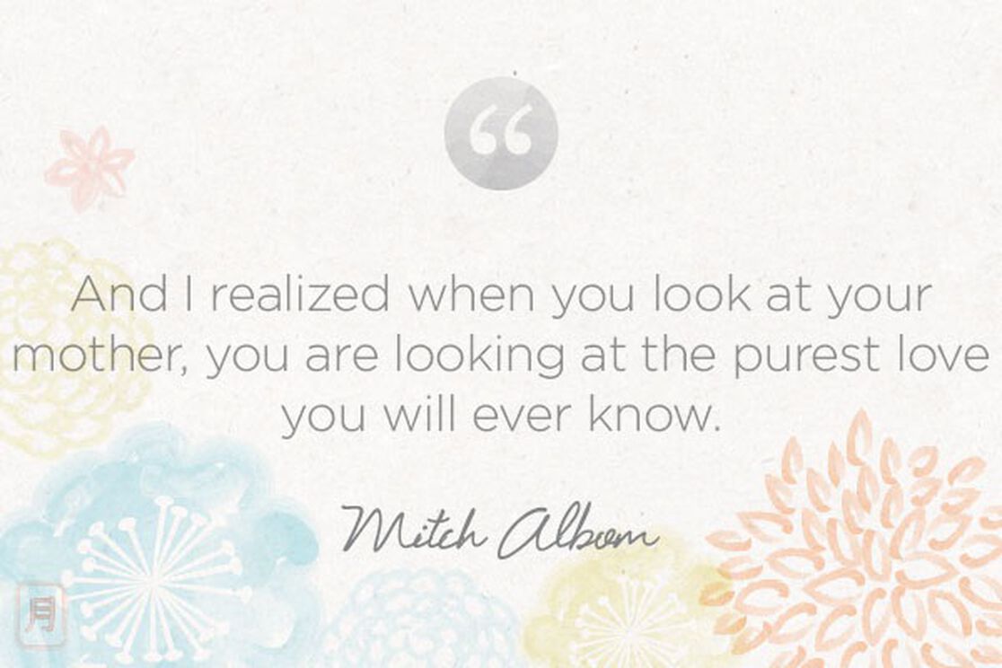 Monday Meditation: Albom on the Purest Love