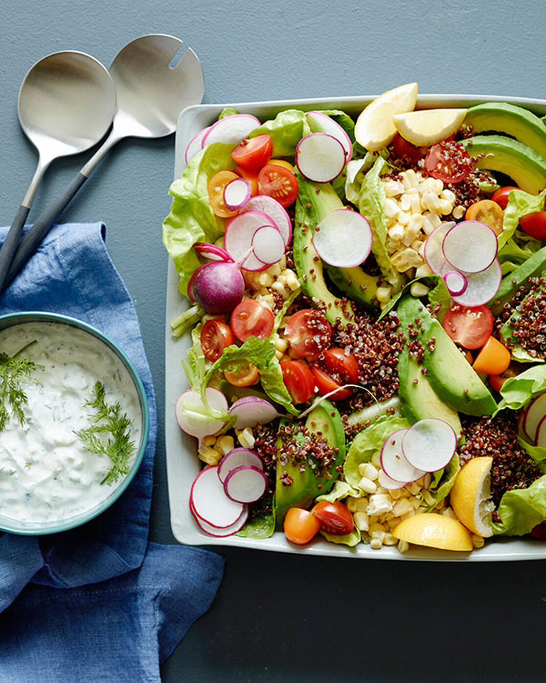Kitchen Sink Salad (with Quinoa!)