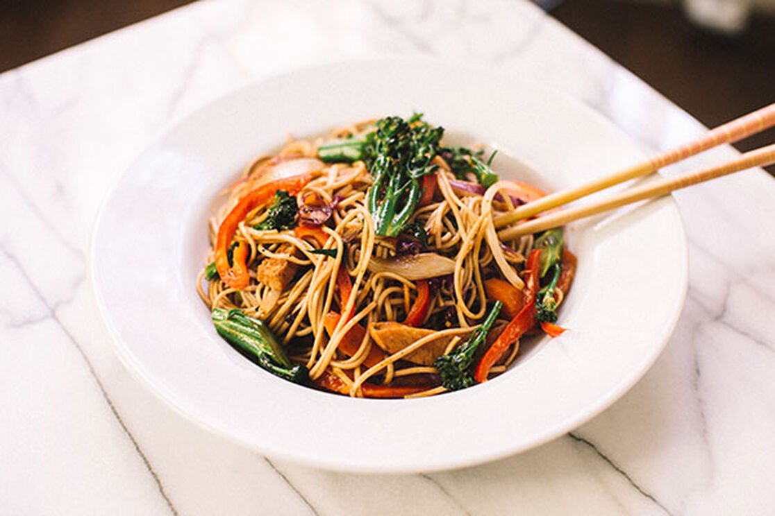 Easy Dinner Idea: Soba Stir Fry