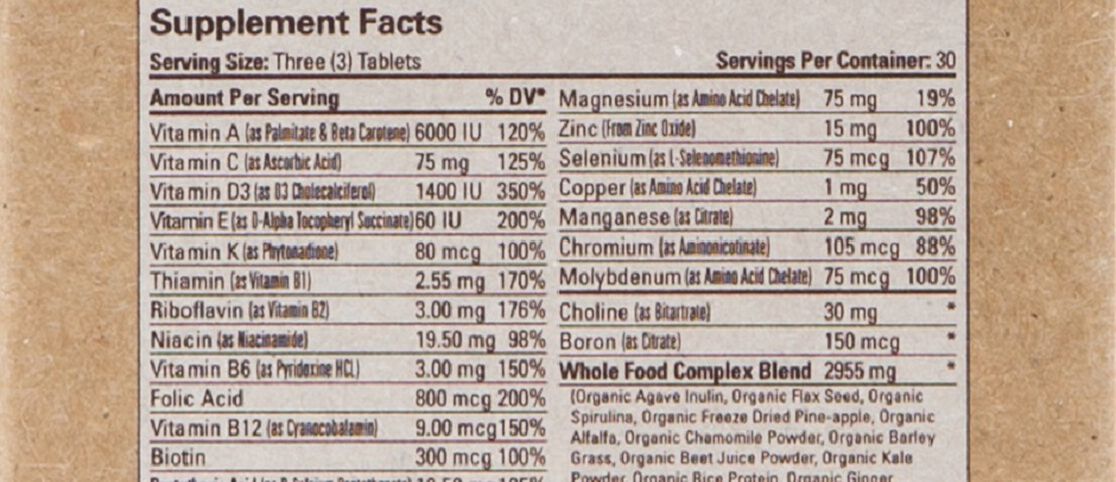 What Does &ldquo;% Daily Value&rdquo; Mean on a Food or Supplement Label?