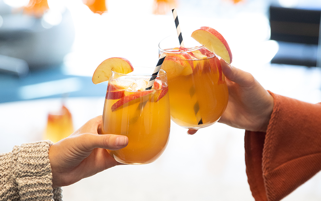 This Seasonal Spritz is the Perfect Cocktail for a Girls' Night In