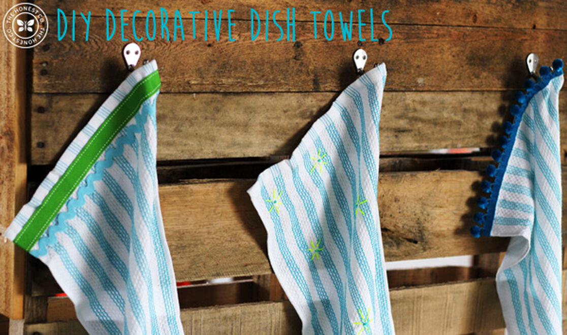 Delight Mom with DIY Decorative Towels