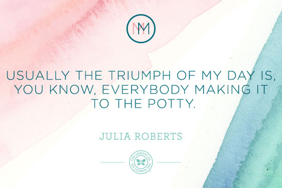Mindful Monday: Julia Roberts on the Perks of Being a Mom