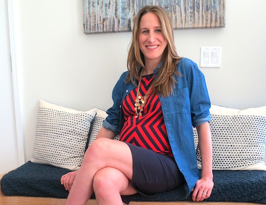 Maternity Style: Chambray Your Way