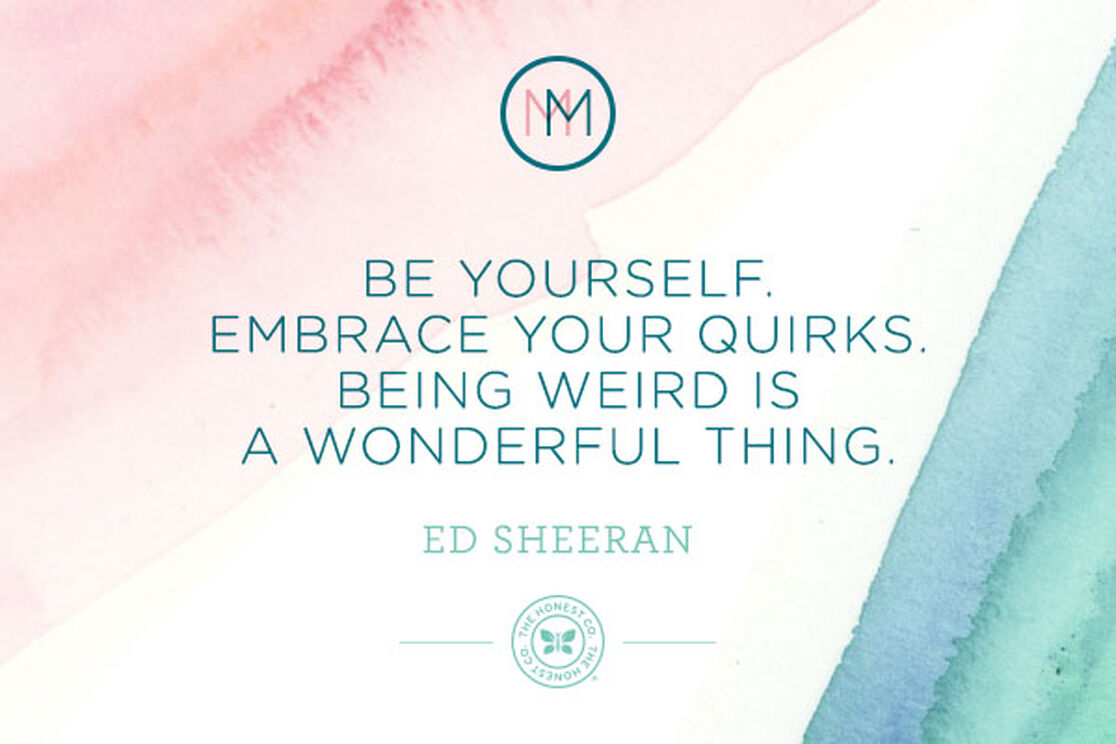 Mindful Monday: Ed Sheeran on Being Yourself