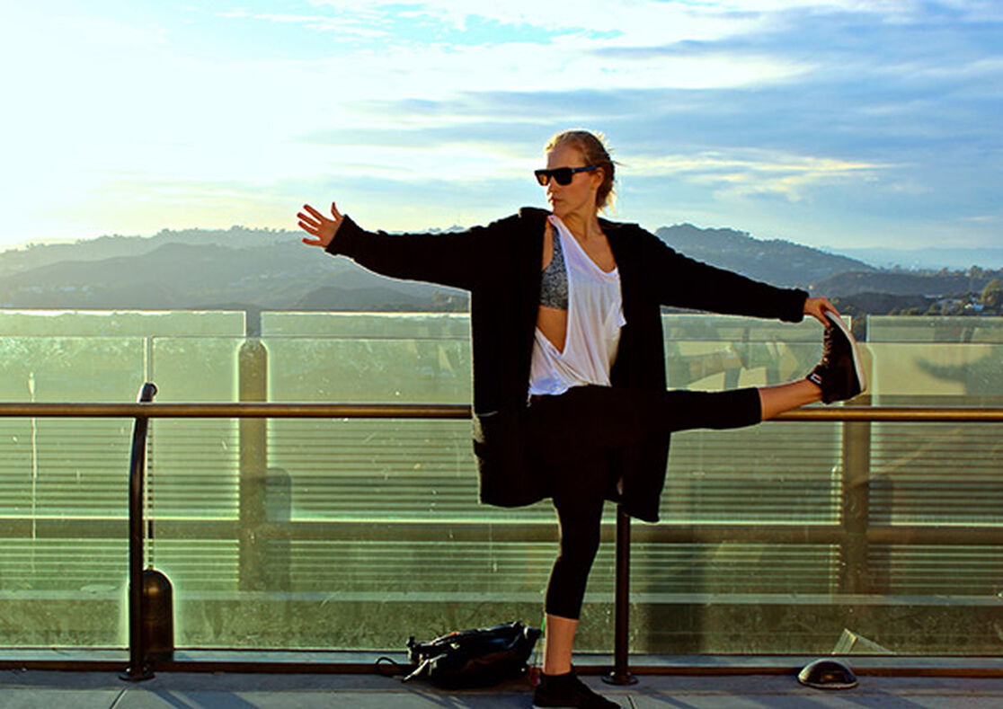 Pause & Pose: Revolved Hand-to-Toe Pose