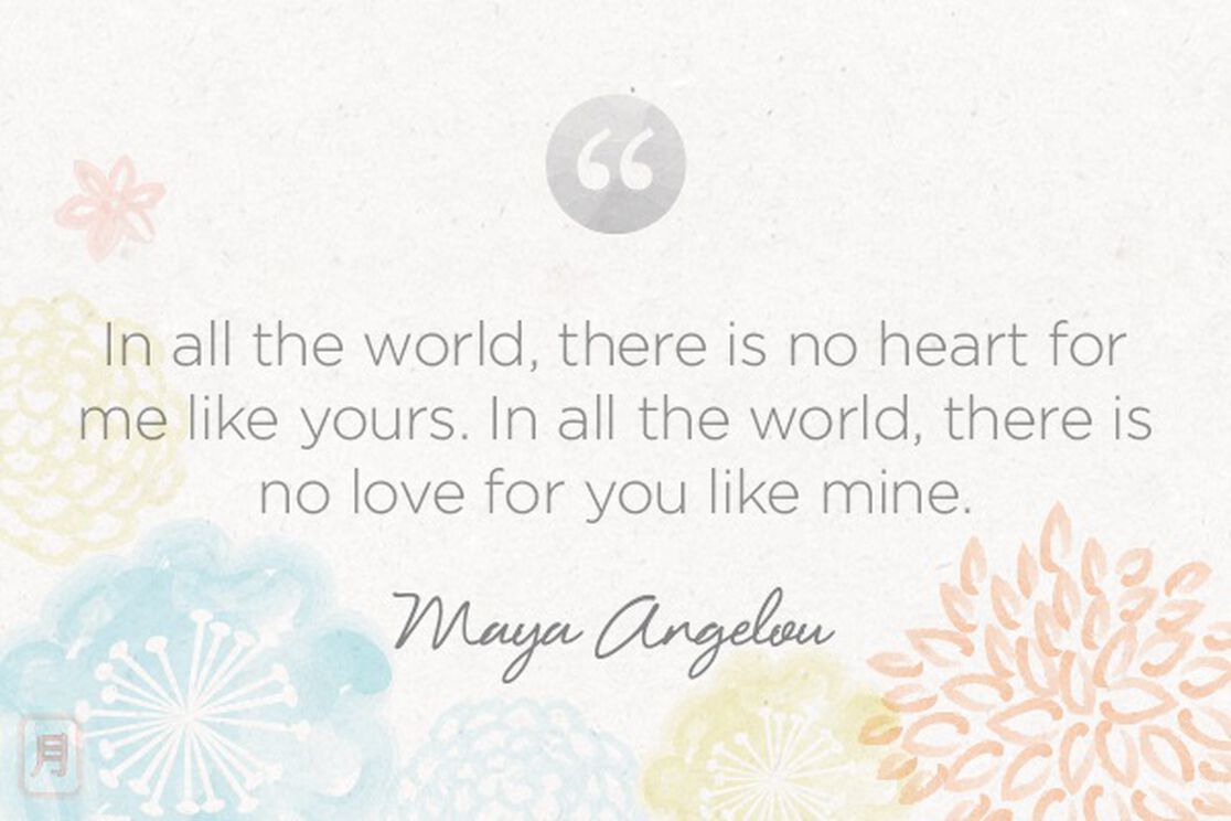 Monday Meditation: Maya Angelou on Love