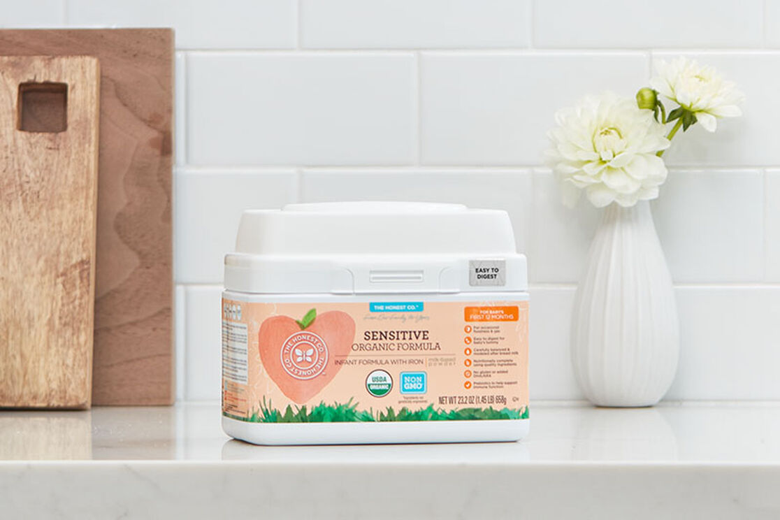 The Best of Both Worlds: Introducing our Sensitive Organic Infant Formula