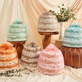 Array of all Honest deluxe diaper cakes