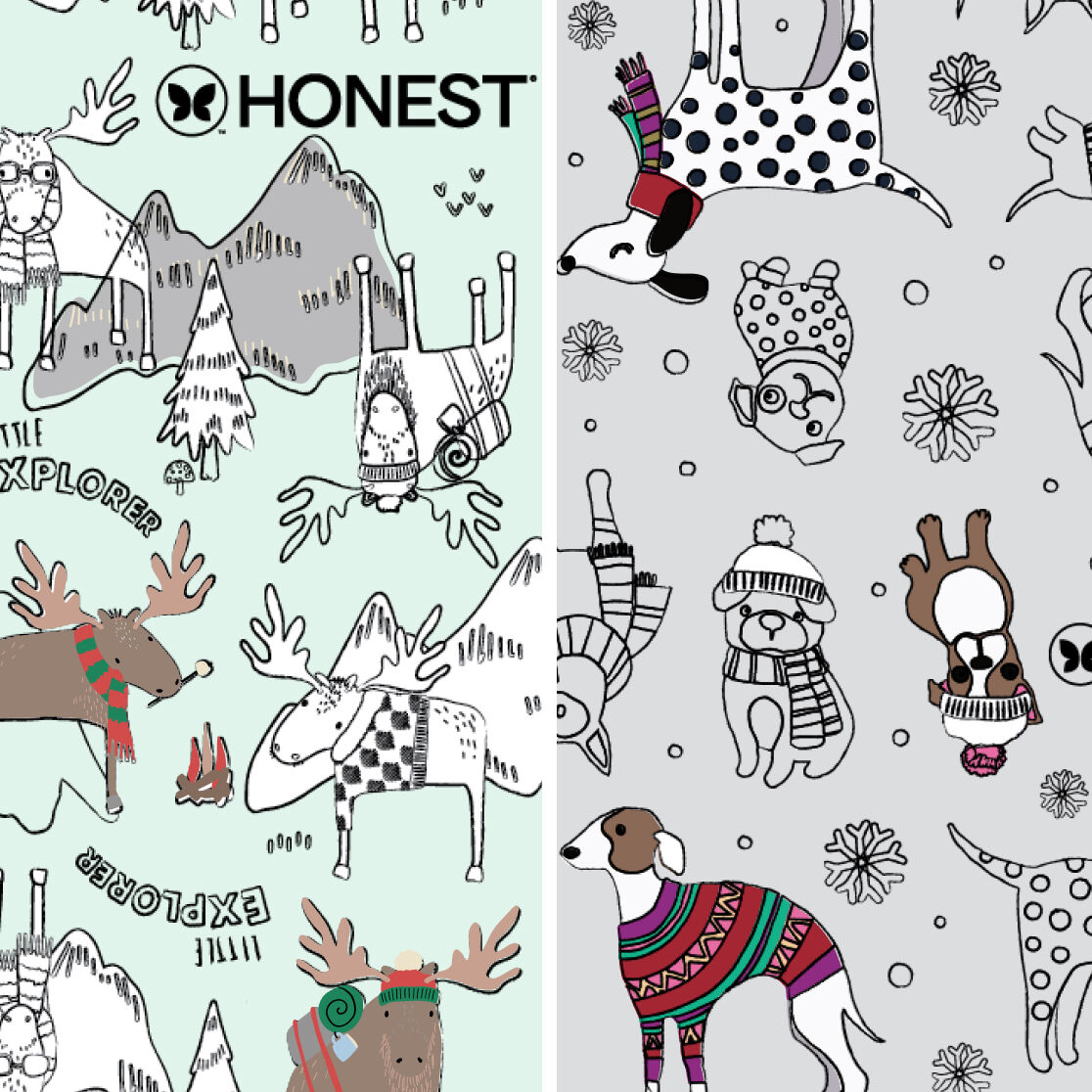 2025 Winter Coloring Sheets