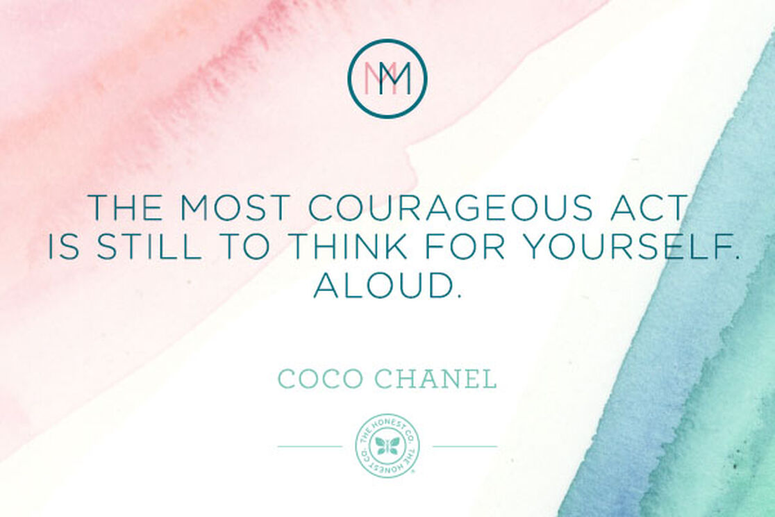 Coco Chanel on Speaking Your Mind