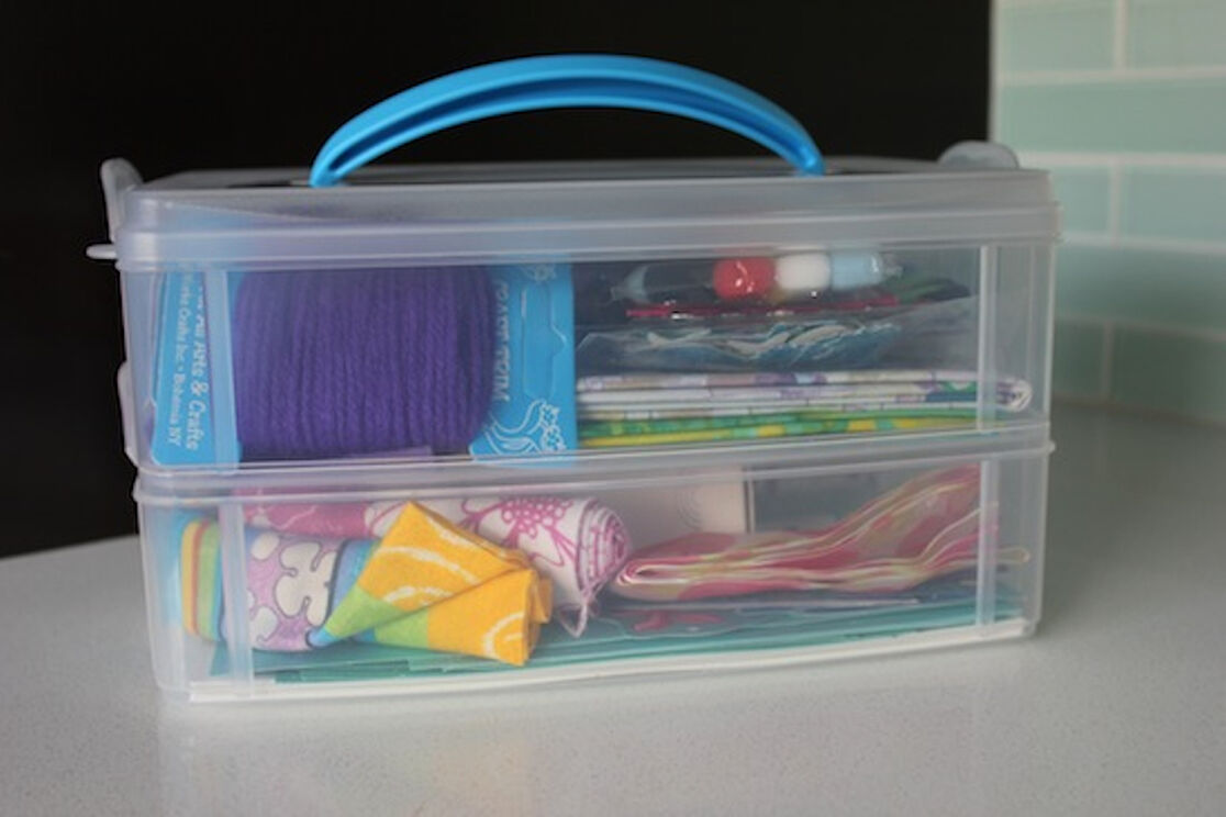 Make A Craft Kit for Kids (+ Free Printables)