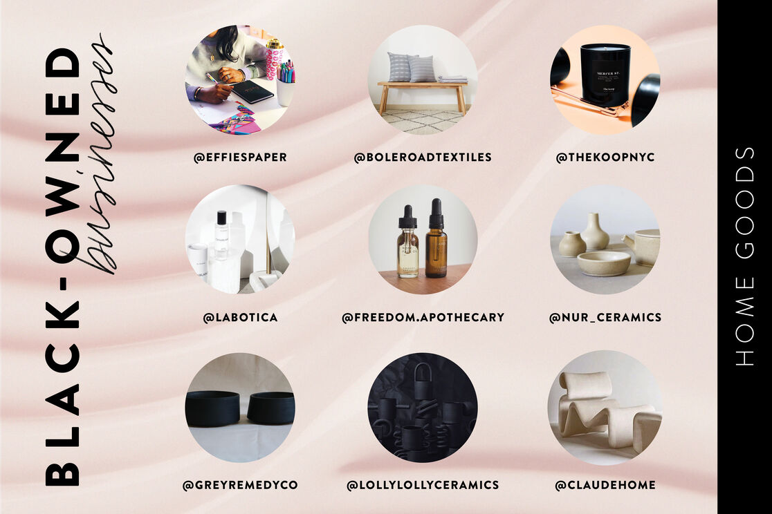 Black-Owned Businesses: Home Goods