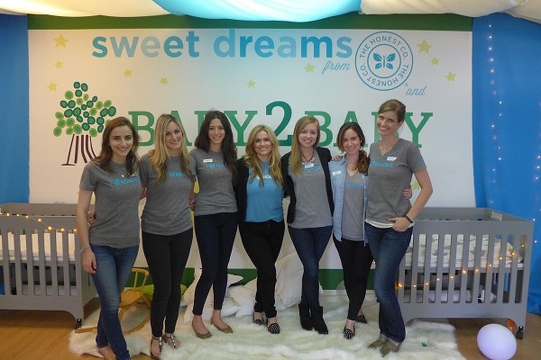 Honest & Baby2Baby Host a Pajama Party