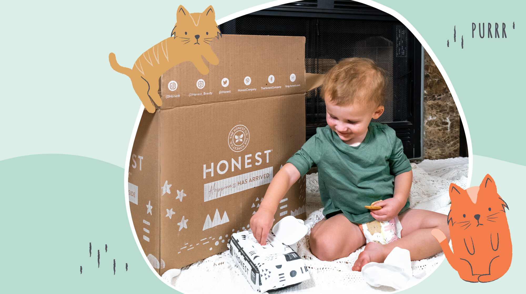 honest company free baby box
