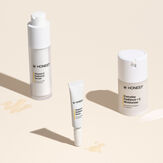 Assortment of Honest skincare products