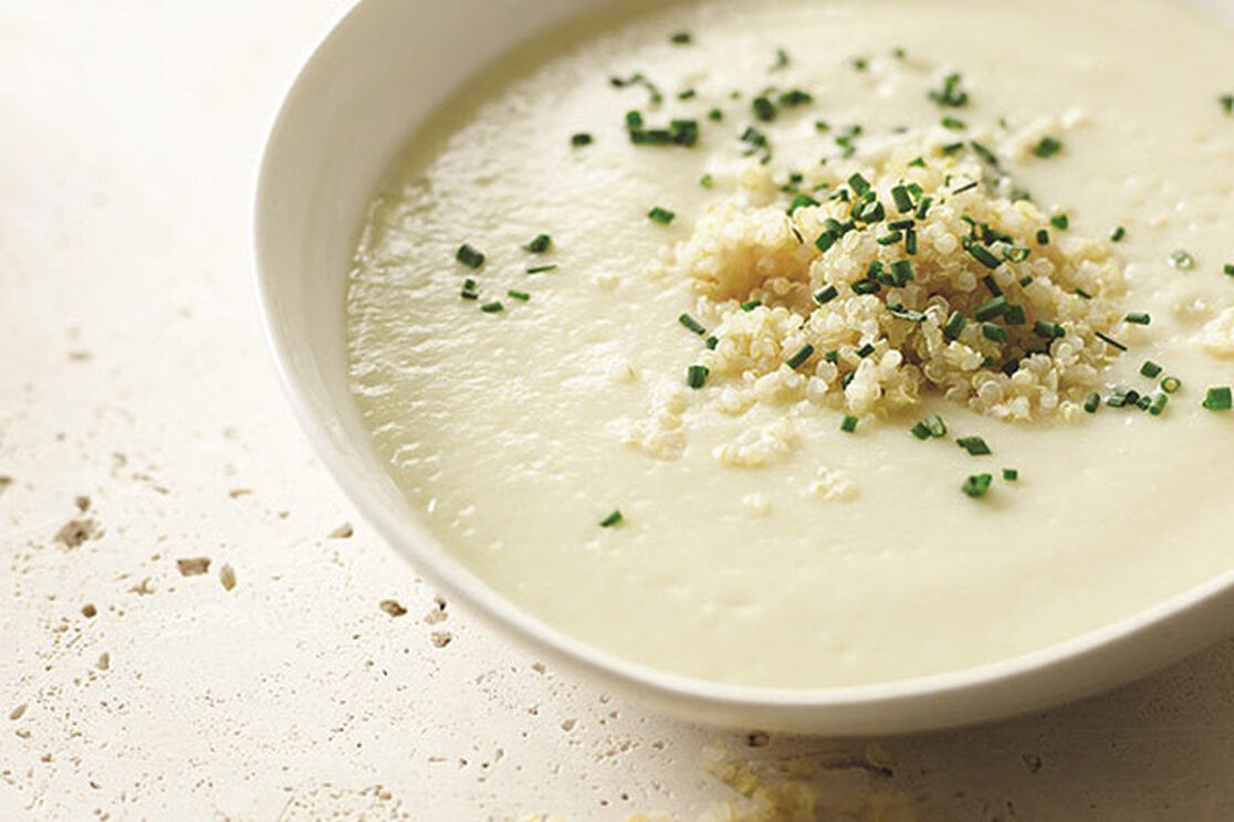 Crazy Good Creamy Cauliflower Soup