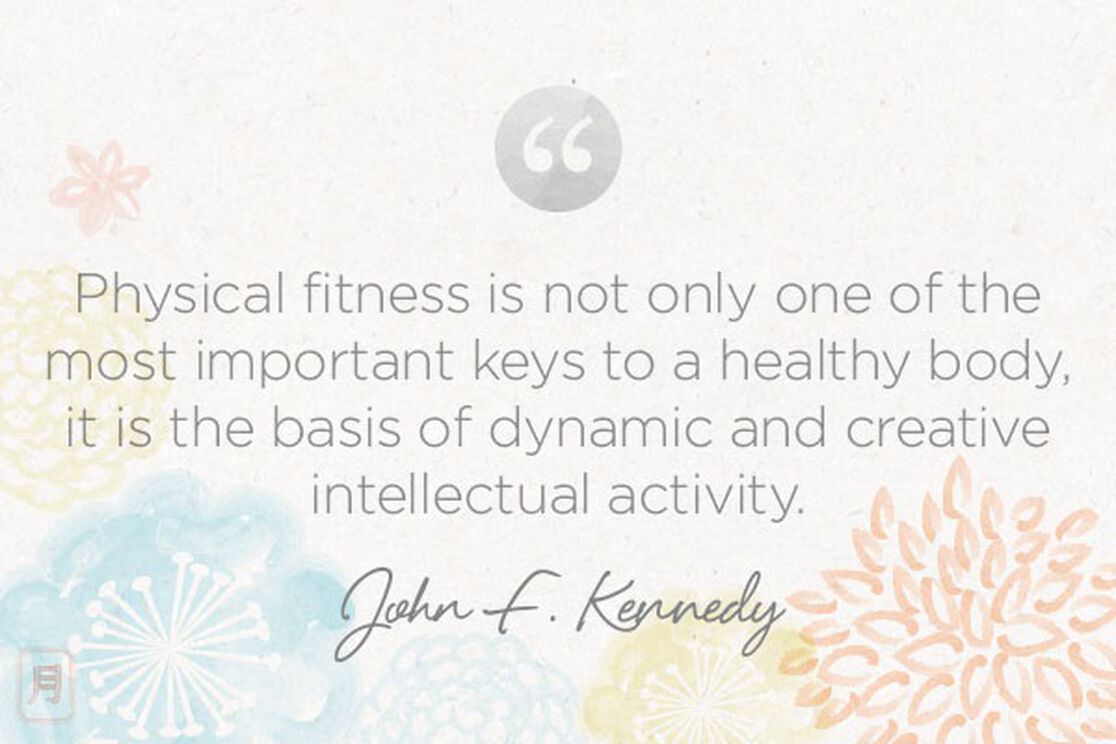 Monday Meditation: Kennedy on the Importance of Fitness