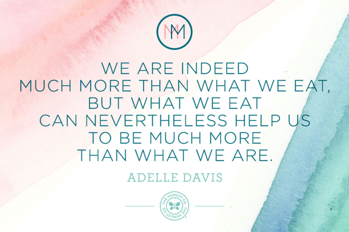 Monday Meditation: We Are (More Than) What We Eat...