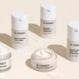 Variety of Honest moisturizers