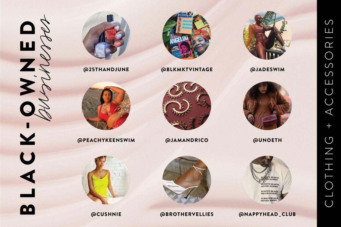 Black-Owned Businesses: Clothing & Accessories