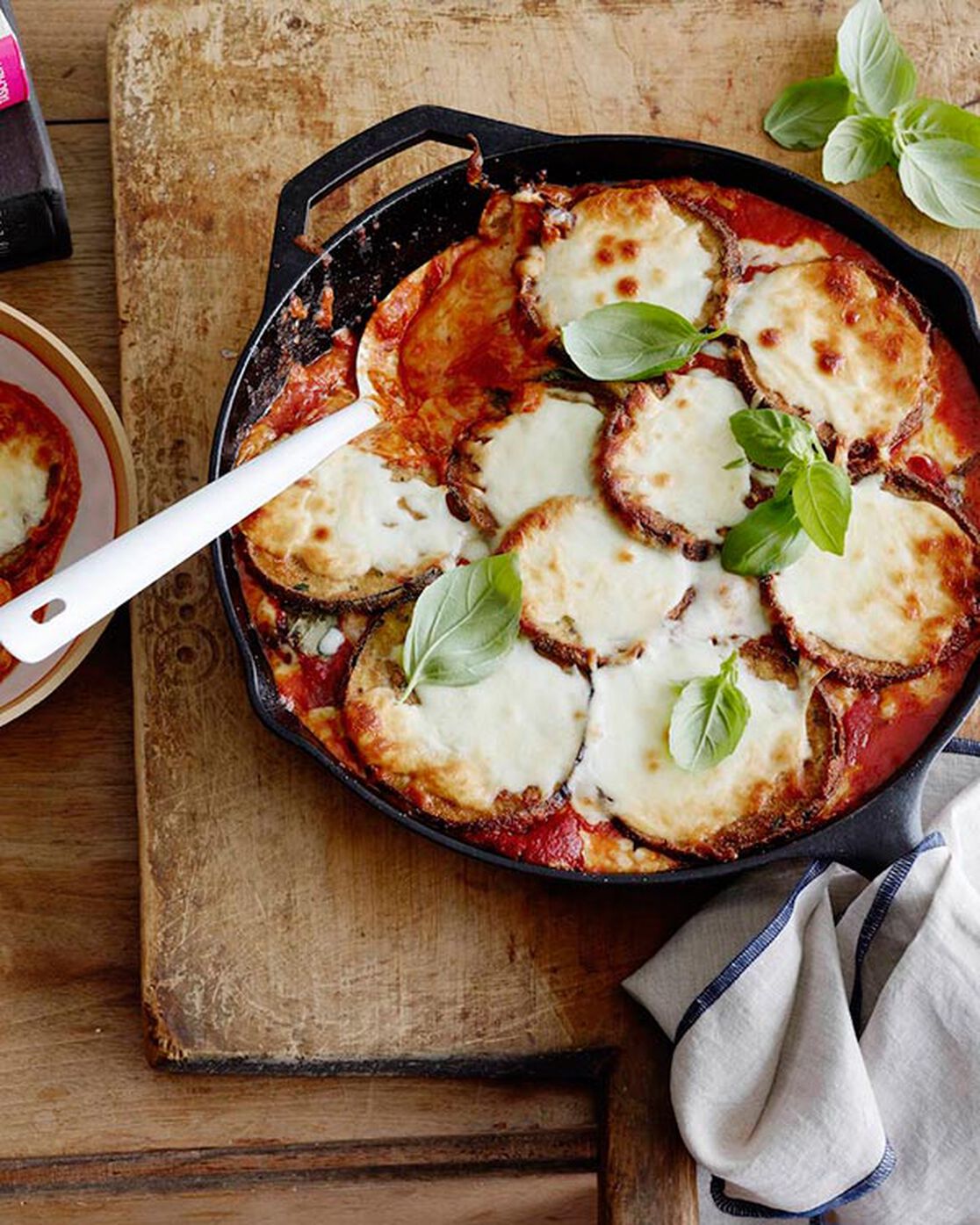 Back to Basics: Stacked Eggplant Parmesan