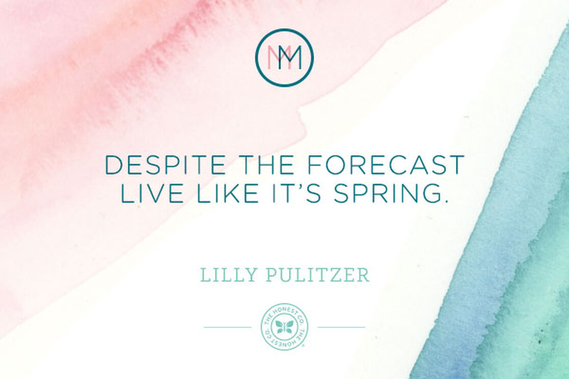 Mindful Monday: Lilly Pulitzer on Spring