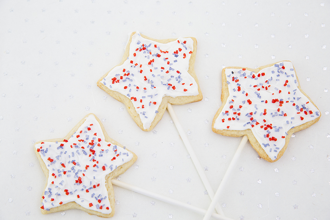 Star Sparkler Cookies with Foodstirs!