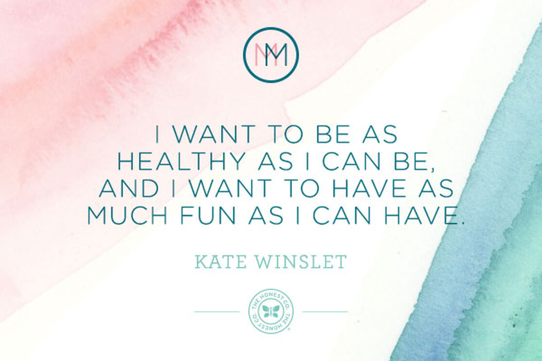 Mindful Monday: Kate Winslet on Having Fun