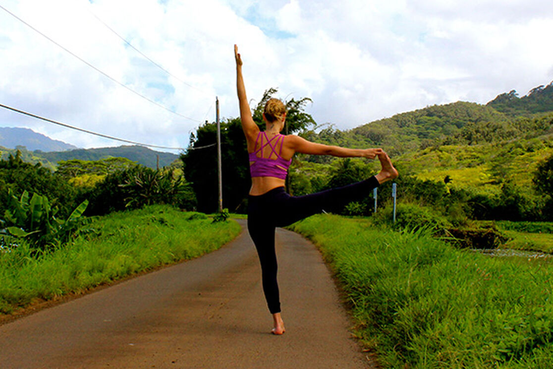 Pause & Pose: Extended Hand-to-Big-Toe