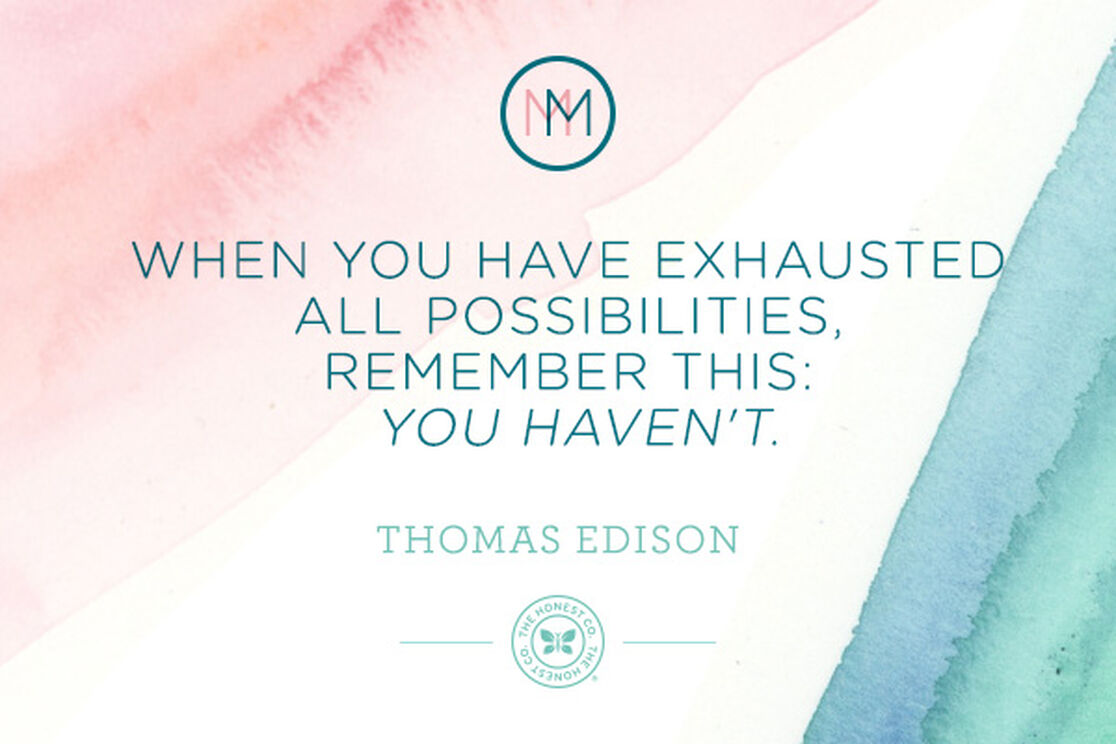 Monday Meditation: Edison on Never Giving Up