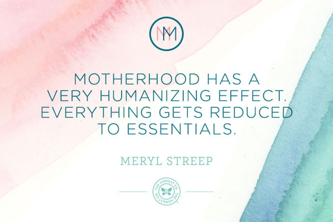 Mindful Monday: Meryl Streep on Motherhood