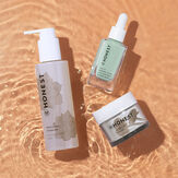 green juice serum, gentle skin cleanser, hydrogel