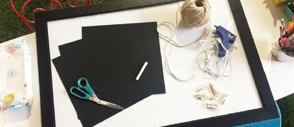Prepare for 2014 with a DIY Chalkboard Calendar