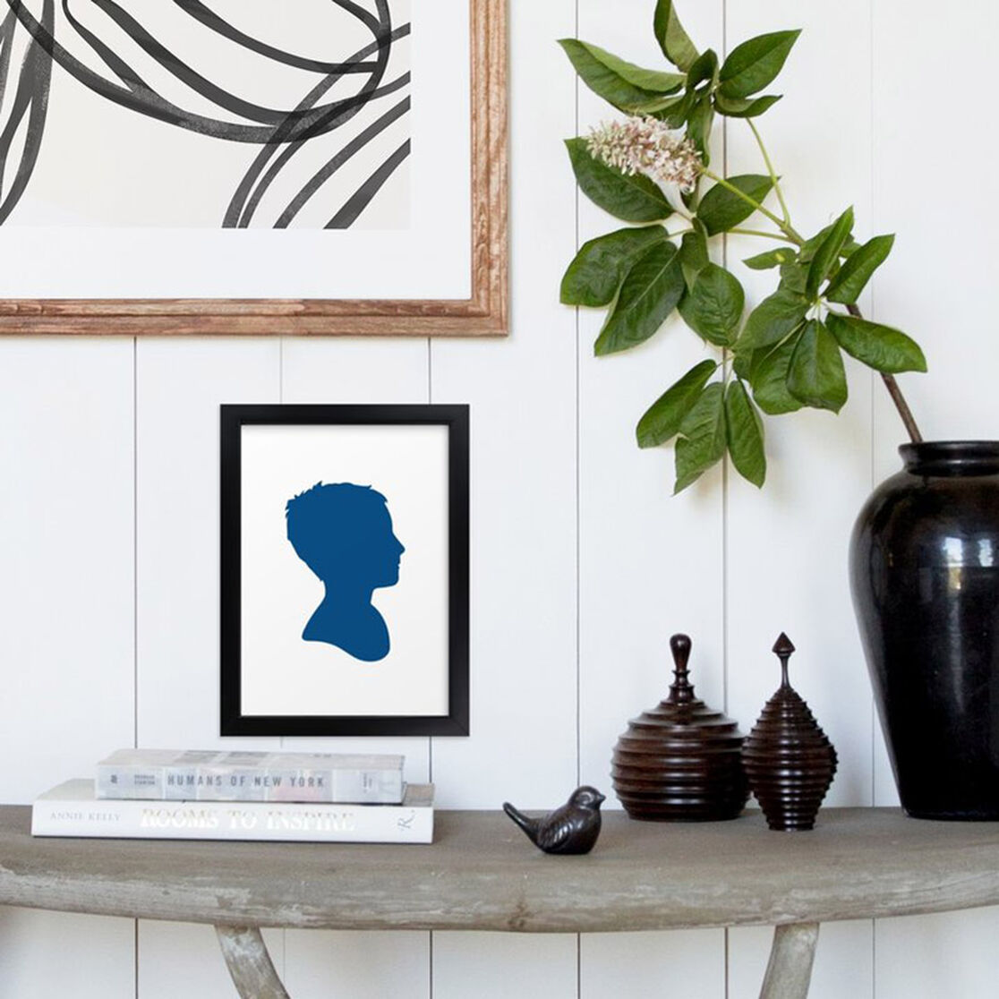 Friday Finds: Custom Silhouette Art