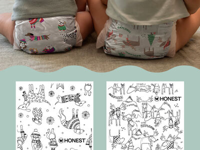 2025 Winter Coloring Sheets